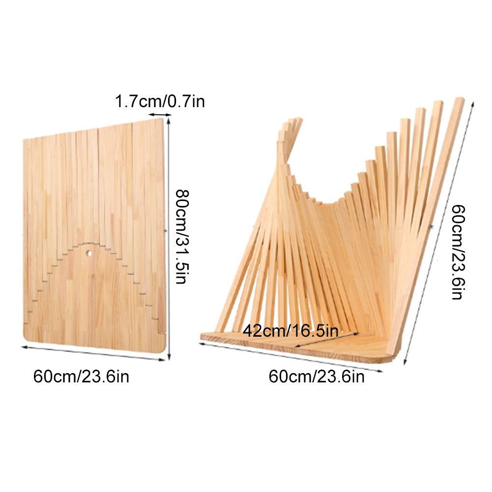 Solid Wood Wall Mounted Folding Desk Creative Hanging Wall Table For Computer Use 4