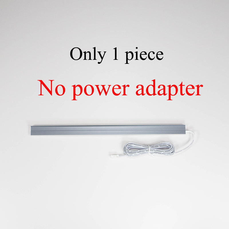 Builtin LED Strip Cabinet Shelf Panel Edge Light Lamp Invisible Glow Cupboard Back Light 5