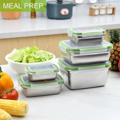 Premium Stainless Steel Bento Box Set  LeakProof FoodGrade Storage For Home Work  School 2