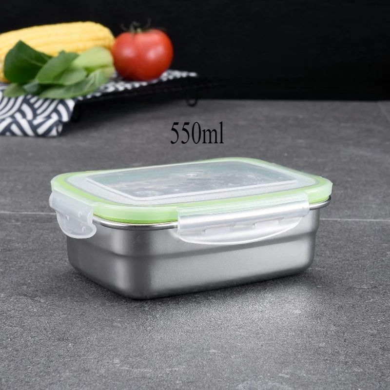 Premium Stainless Steel Bento Box Set  LeakProof FoodGrade Storage For Home Work  School 6