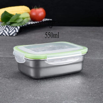 Premium Stainless Steel Bento Box Set  LeakProof FoodGrade Storage For Home Work  School 6