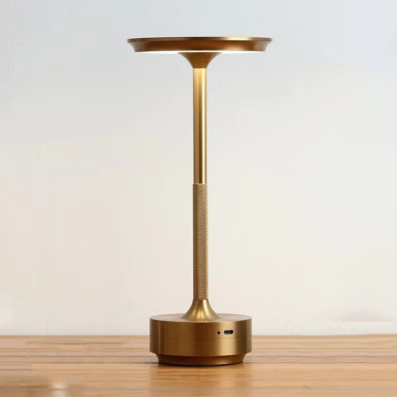 Wireless Simple LED Desk Lamp Retro Charging Table Lamp Restaurant Bar Light Dimming Atmosphere Tou 2