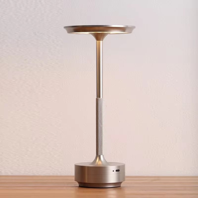 Wireless Simple LED Desk Lamp Retro Charging Table Lamp Restaurant Bar Light Dimming Atmosphere Tou 3