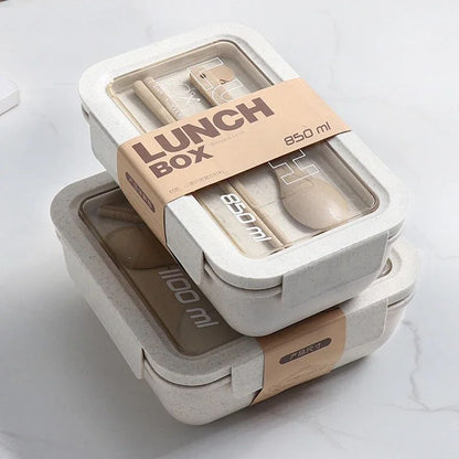 Wheat Straw Bento Lunch Box  Eco Friendly Wheat Straw Lunch Box For Kids  Adults BPA Free Bento Box 1