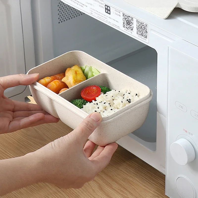 Wheat Straw Bento Lunch Box  Eco Friendly Wheat Straw Lunch Box For Kids  Adults BPA Free Bento Box 2