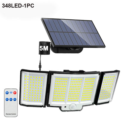 Waterproof Solar Lamp Outdoor Security Light With Motion Sensor 126328LED Powerful Spotlight Solar  8