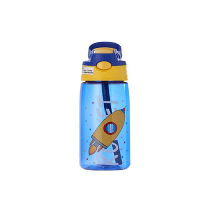 Premium Kids SpillProof Sippy Cup With Straw  Lid  480 Ml Cartoon Drink Bottle For Toddlers 6