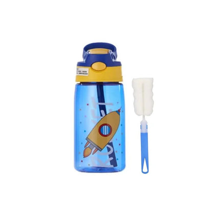 Premium Kids SpillProof Sippy Cup With Straw  Lid  480 Ml Cartoon Drink Bottle For Toddlers 10