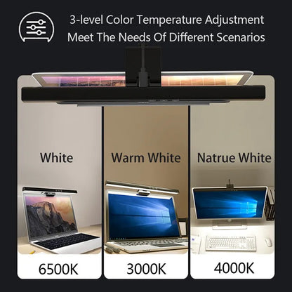 USB Powered EyeCare Desk Lamp LED Computer PC Monitor Light Bar Stepless Dimming Reading Table Lamp 1