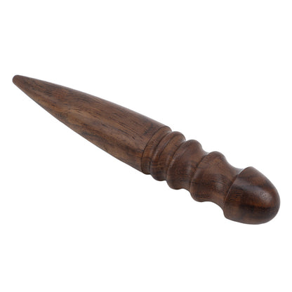 DIY Leather Craft Tools Wood Slicker Burnishing Rod For Leather Edges Slick Edge Trimmer Polishing  4