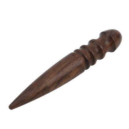 DIY Leather Craft Tools Wood Slicker Burnishing Rod For Leather Edges Slick Edge Trimmer Polishing  6