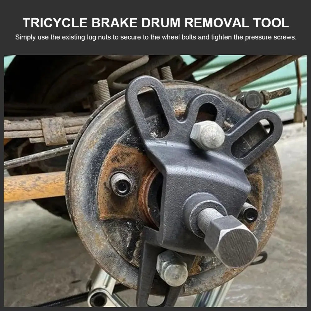 Wheel Hub Puller Repair Tool Handheld Universal Brake Drum Puller For Motorcycles And Tricycles 2
