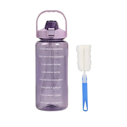 HydraMax 2L Portable Straw Sports Water Bottle 11