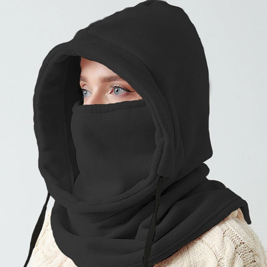 Winter Warm Cap For Men Women Fleece Balaclava Hat Windproof Neck Hat Motorcycle Bike Sports Scarf  4
