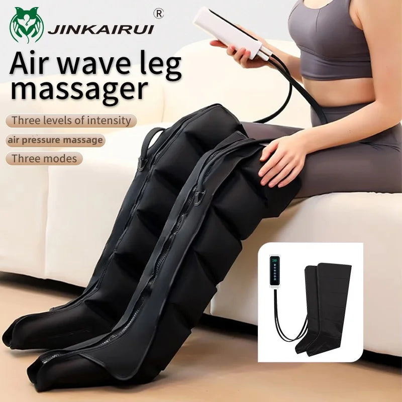 Foot Massage Boots Air Pressure Leg Massager Kneading Calf Deep Relaxation With Remote Control 1