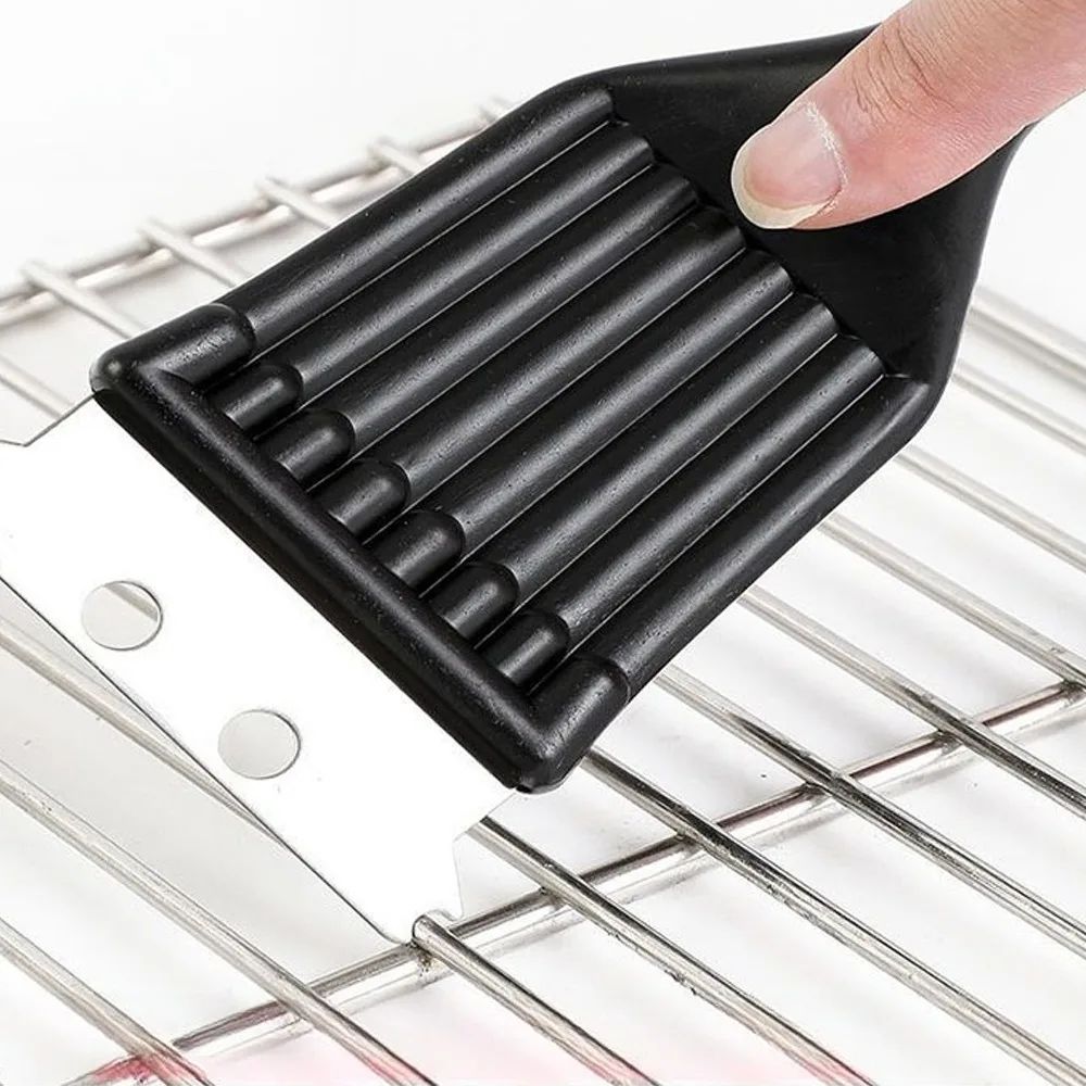 HeavyDuty Stainless Steel 8 Grill Brush Cleaner  BBQ Grill Brush For Tough Grease 3