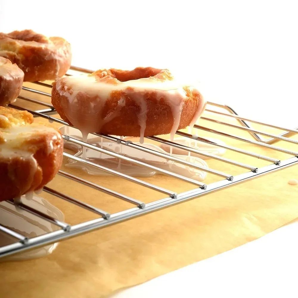 Premium 304 Stainless Steel Baking  Cooling Tray Set For Oven Grill And BBQ 3