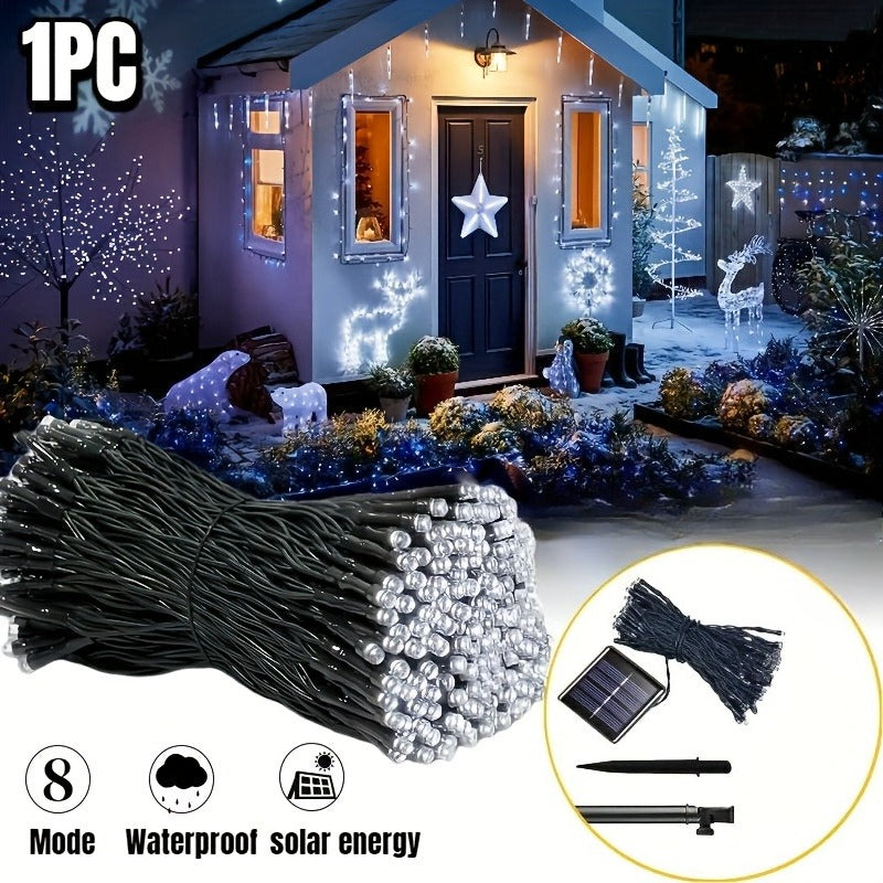 Solar String Lights LED Starry Sky Lights For Outdoor Garden Yard Christmas Halloween Decor 7