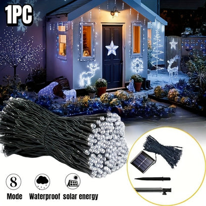 Solar String Lights LED Starry Sky Lights For Outdoor Garden Yard Christmas Halloween Decor 7