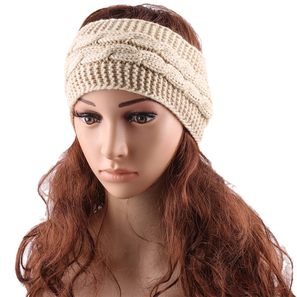 Warm Knitted Headband For Autumn And Winter With Elastic Ear Protection 6