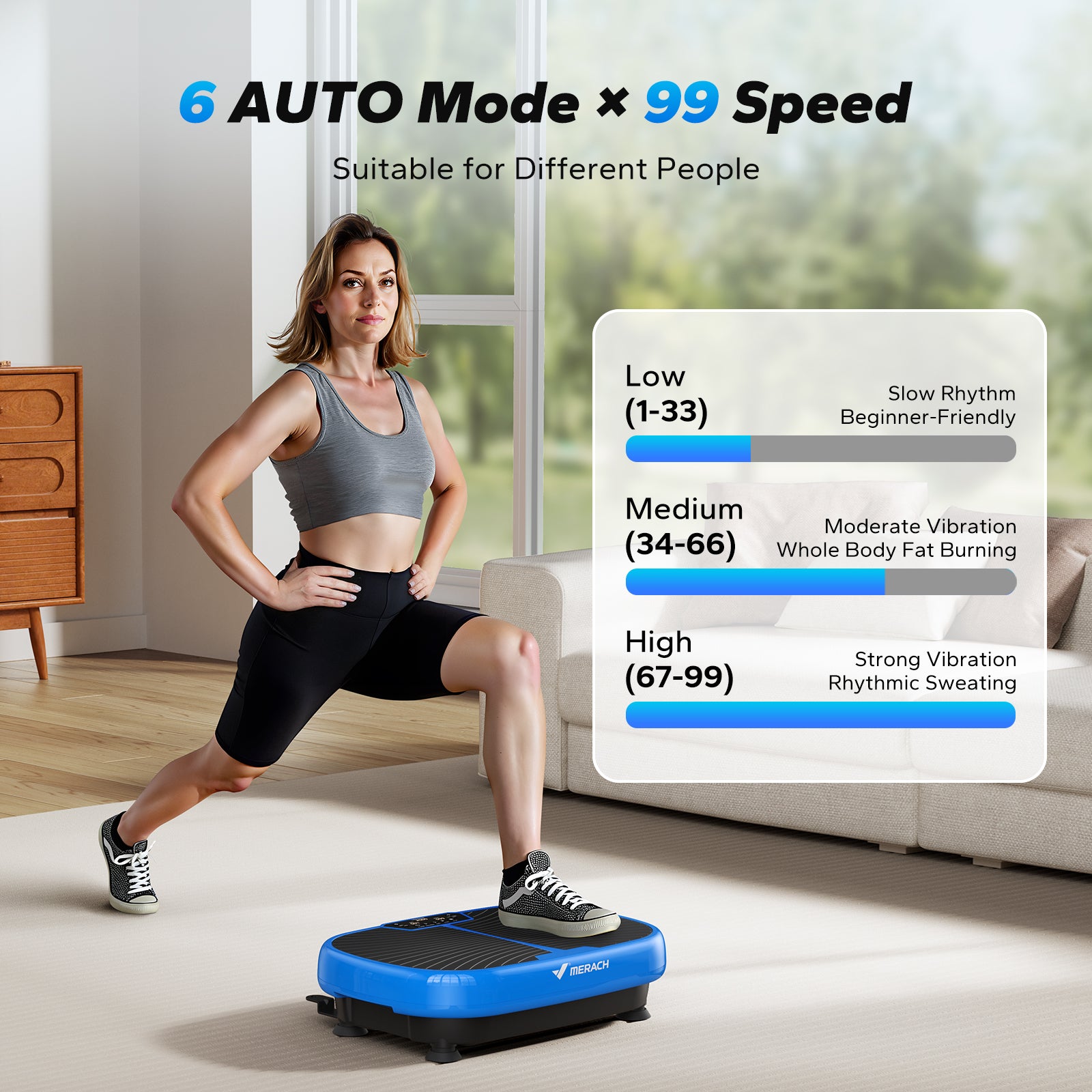 Vibration Plate Exercise Machine For Relieving Pain Improving Sleep And Fat Burning 2