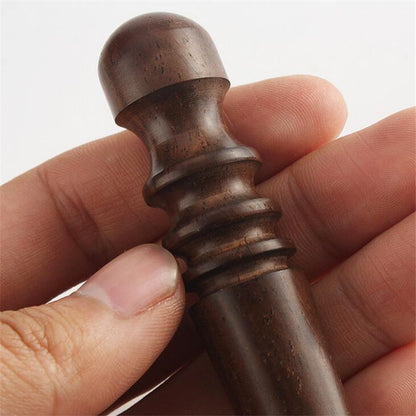 Leathercraft Sandalwood Wood Polishing Stick Edge Burnisher Tool For DIY Handmade Leather Projects 1