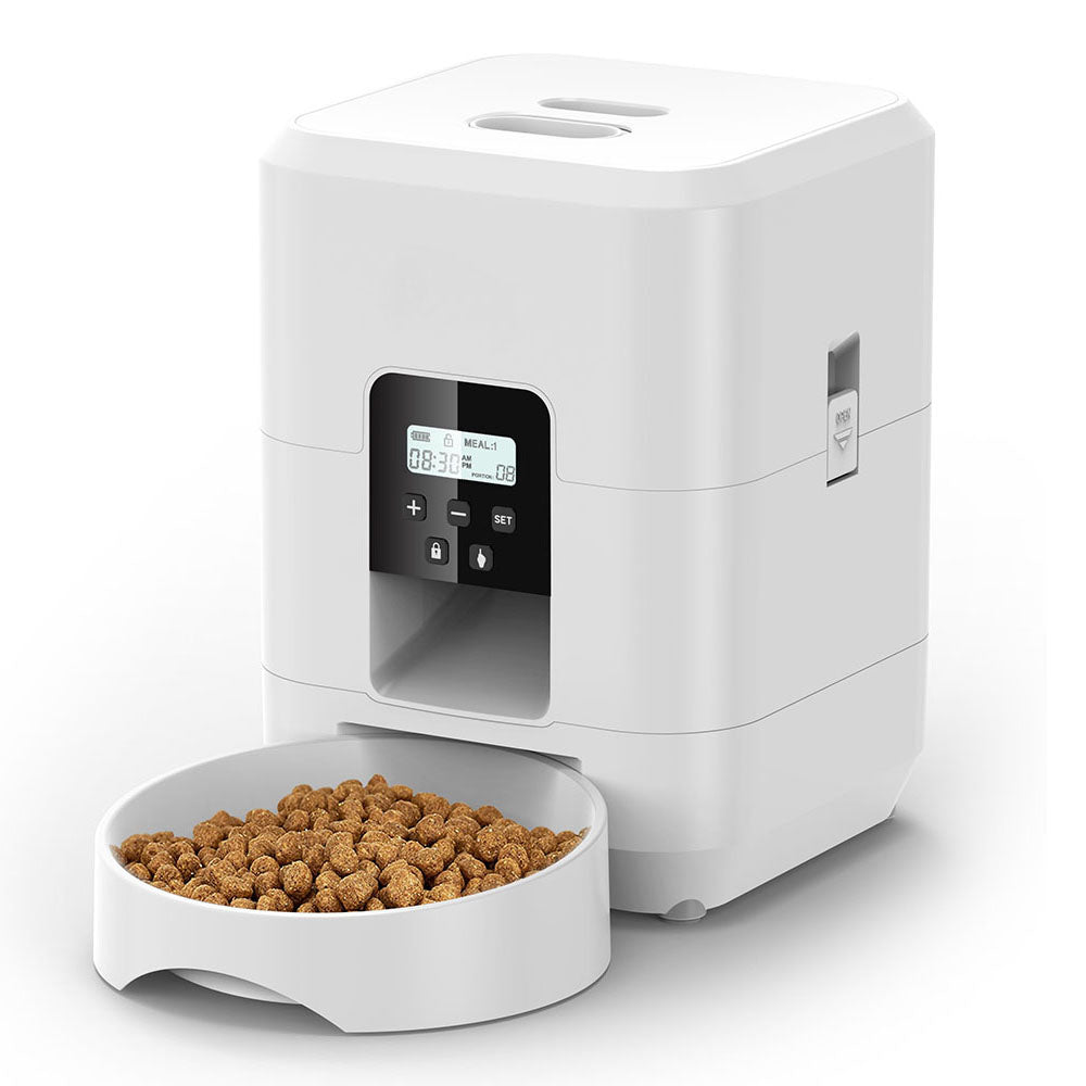 Smart Pet Feeder Automatic Cat Feeder Dog Slow Food Machine Timed Quantitative Dispenser 6