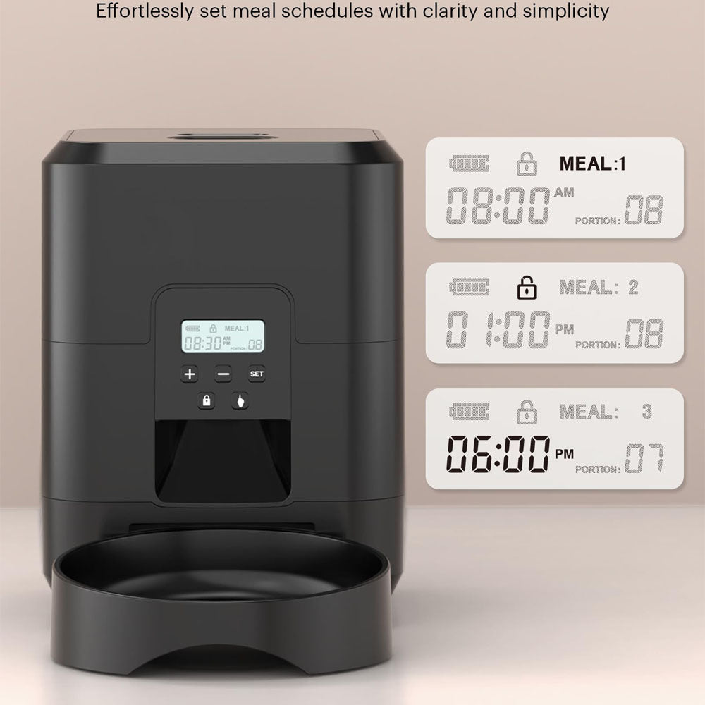 Smart Pet Feeder Automatic Cat Feeder Dog Slow Food Machine Timed Quantitative Dispenser 2