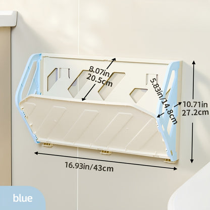 WallMounted Shoe Rack MultiLayer Space Saver Hidden Storage Shelf Foldable Plastic Organizer NoDril