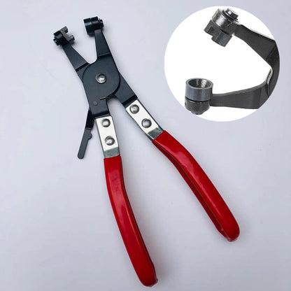 Car Water Pipe Hose Repair Tool, Tube Bundle Hoop Clamp Pliers, Flat Band Ring Pliers with Plastic Handle