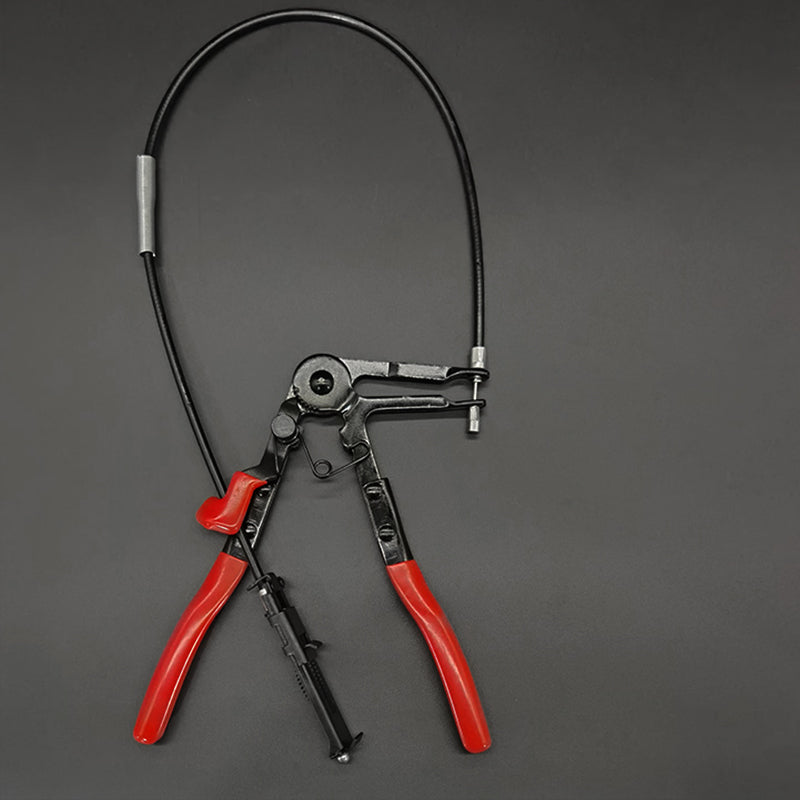 Car Water Pipe Hose Repair Tool, Tube Bundle Hoop Clamp Pliers, Flat Band Ring Pliers with Plastic Handle