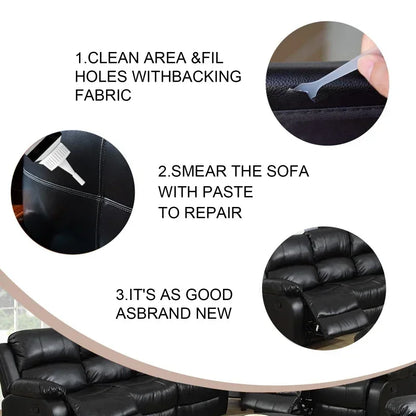 Shoe Cleaner and Liquid Leather Finish Renovation Cream, Car Care Kit, Household Repair Kit