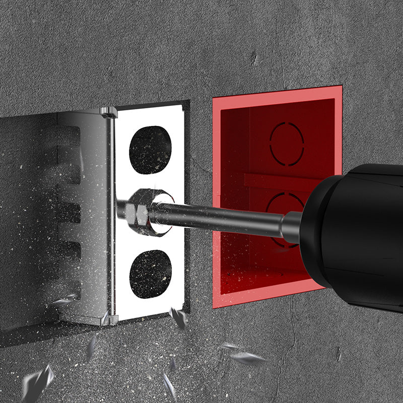 Grooving Tool Slotting Machine Model For Electric Box Square Hole Cutter For Concrete Brick Cement  1