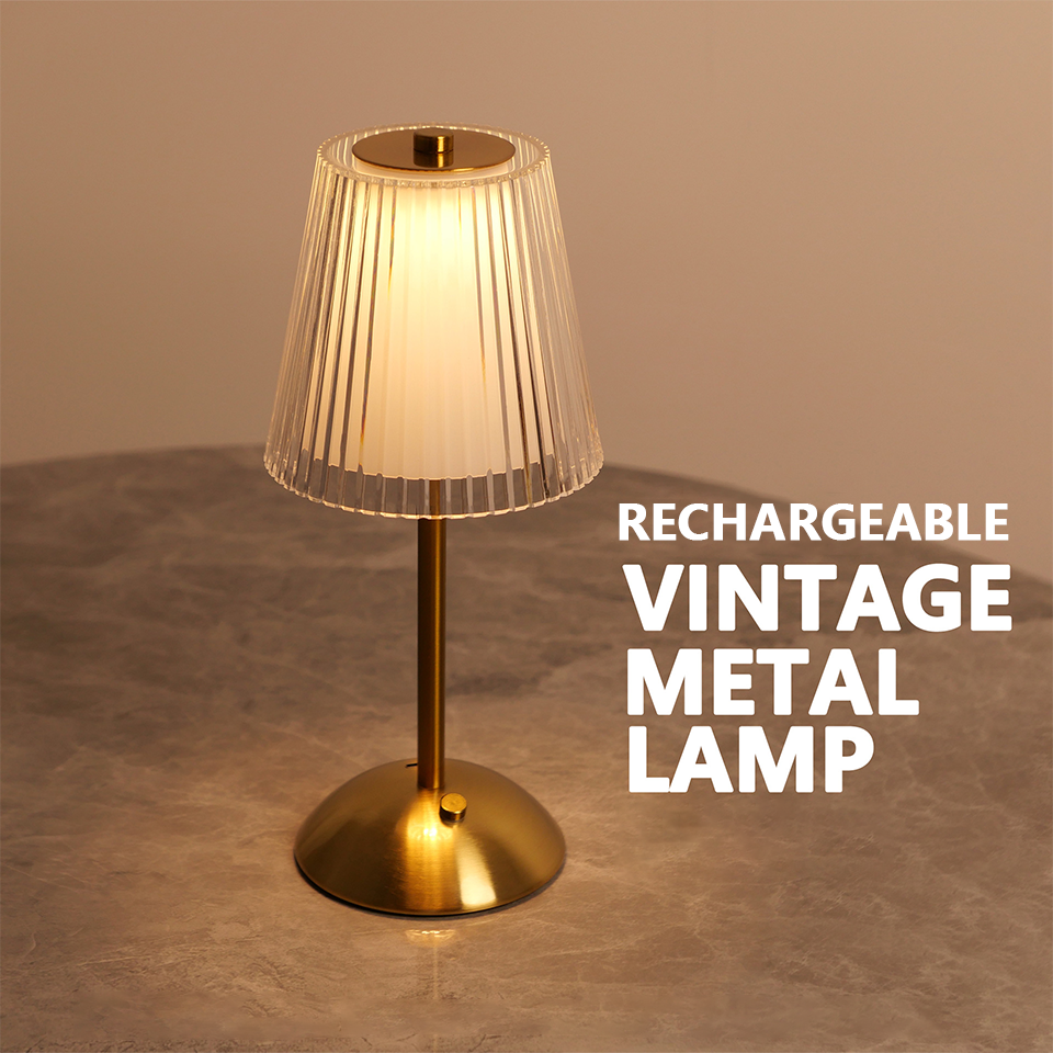 Rechargeable LED Table Lamp Touch Sensor Nordic Interior Night Light Bedside Lamp For Bedroom Hotel 1
