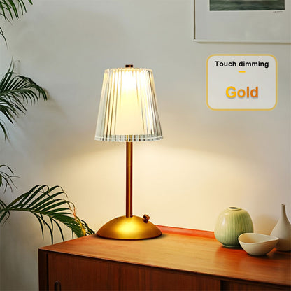 Rechargeable LED Table Lamp Touch Sensor Nordic Interior Night Light Bedside Lamp For Bedroom Hotel 6