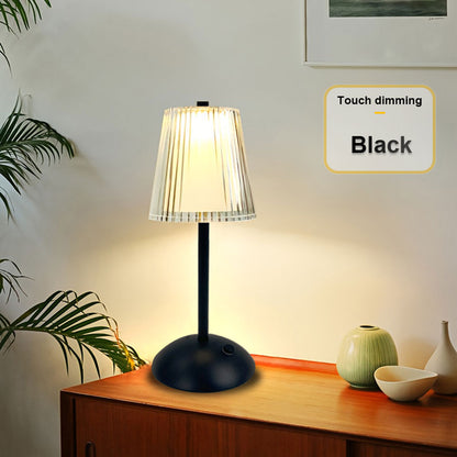 Rechargeable LED Table Lamp Touch Sensor Nordic Interior Night Light Bedside Lamp For Bedroom Hotel 7