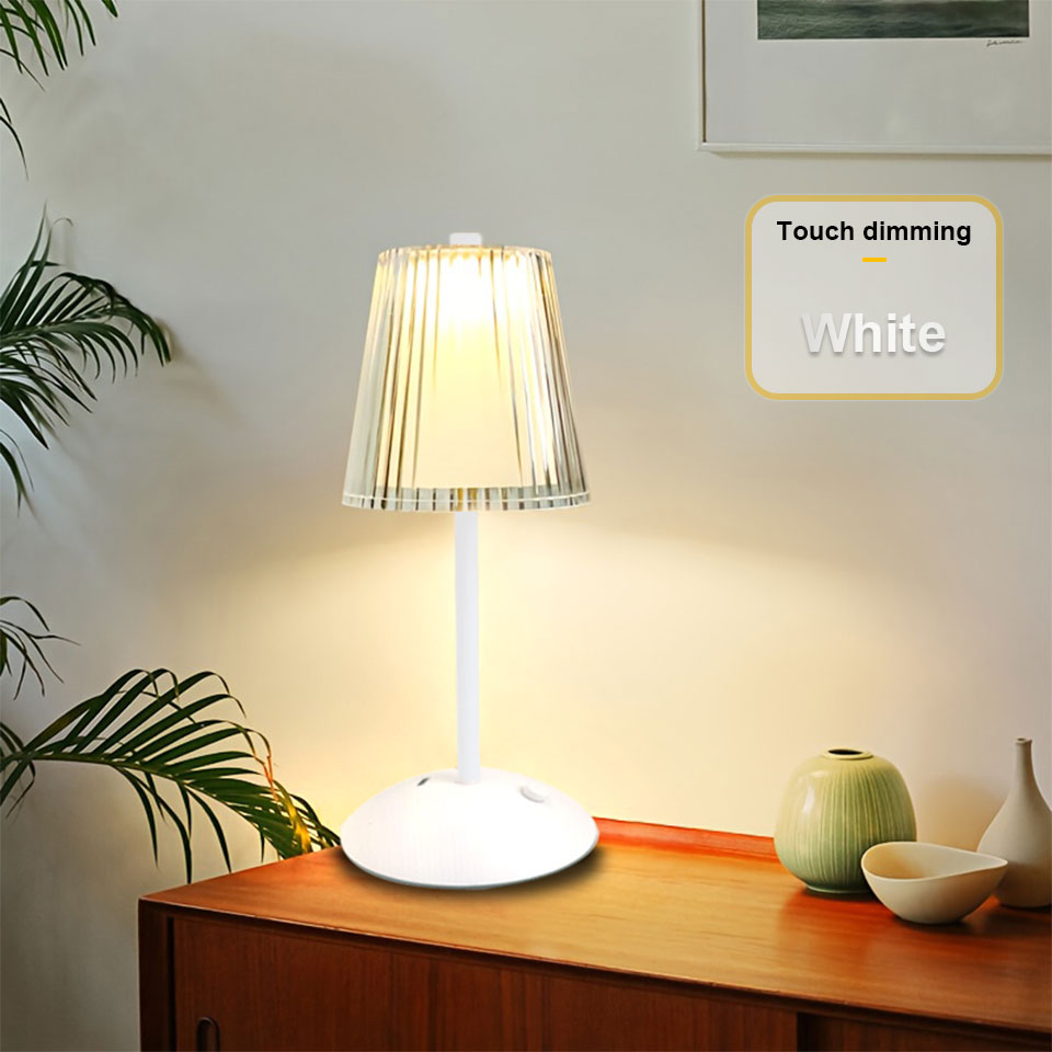 Rechargeable LED Table Lamp Touch Sensor Nordic Interior Night Light Bedside Lamp For Bedroom Hotel 8