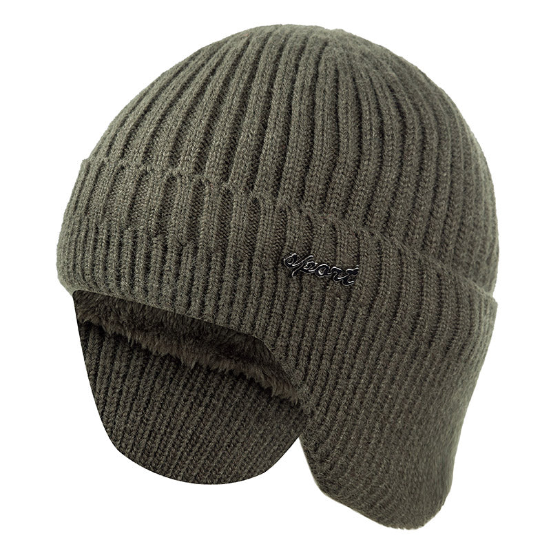 Stylish Soft Beanie Hat, Classic Knit Earflap Hat for Men Women, Ear Protection Winter Hats, Warm Cap with Ears