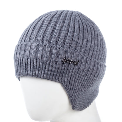 Stylish Soft Beanie Hat Classic Knit Earflap Hat For Men Women Ear Protection Winter Hats Warm Cap  1