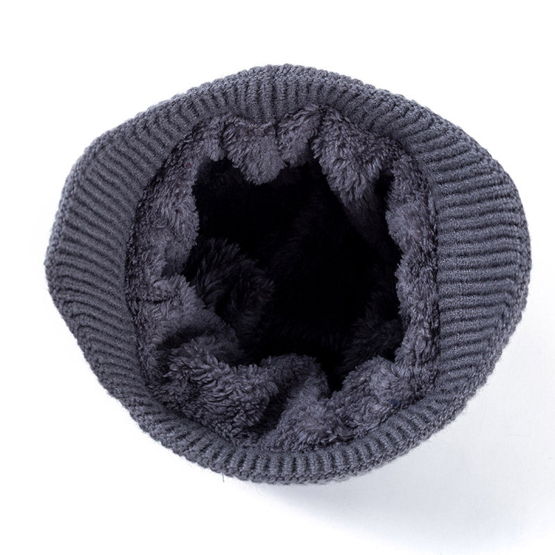 Stylish Soft Beanie Hat Classic Knit Earflap Hat For Men Women Ear Protection Winter Hats Warm Cap  4