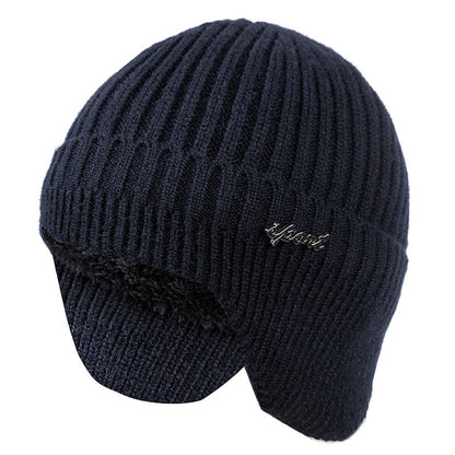 Stylish Soft Beanie Hat Classic Knit Earflap Hat For Men Women Ear Protection Winter Hats Warm Cap  10
