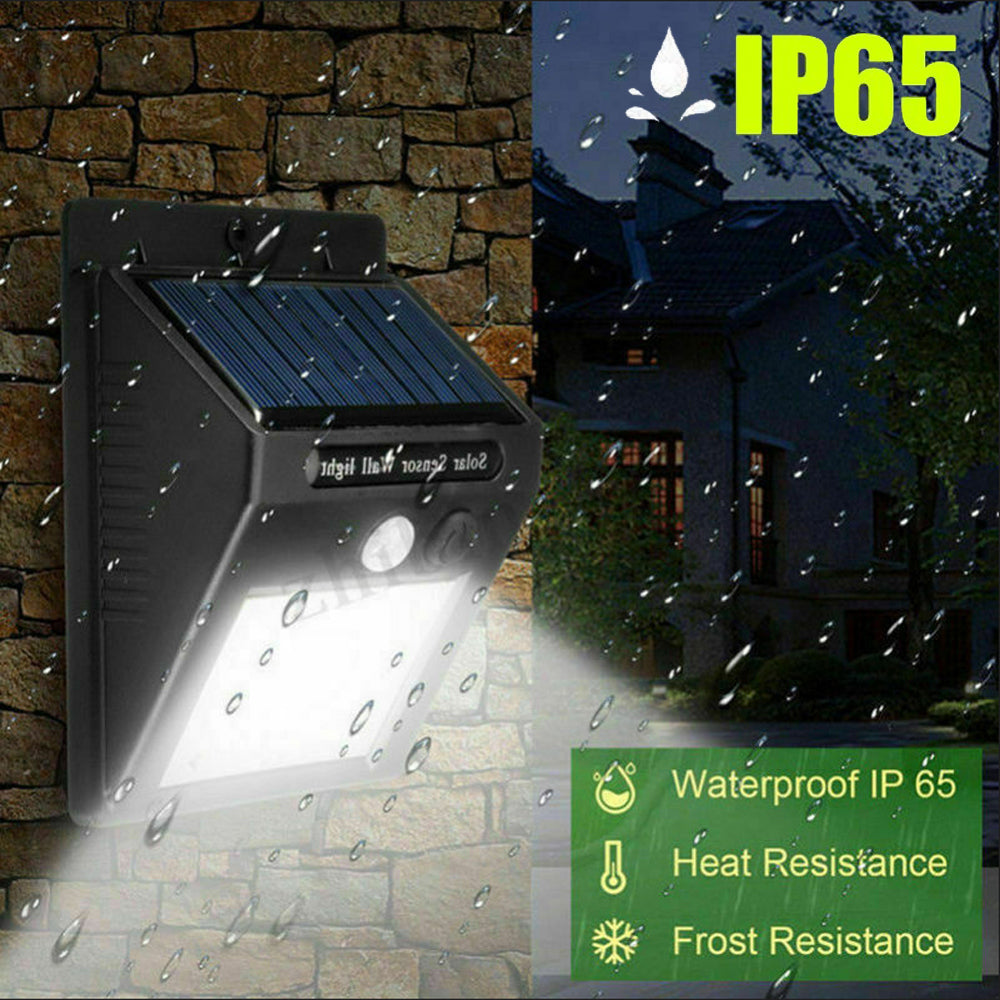 Wireless LED Solar Motion Sensor Light Waterproof Outdoor Security Lighting For Garden Pathway Cour 1