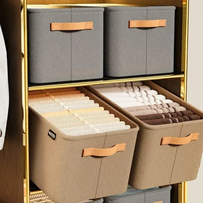 Thicken Clothes Organizer Storage Box For Pants Sweaters Jeans Wardrobe Drawers And Cabinets Space