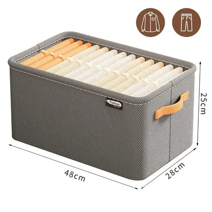 Thicken Clothes Organizer Storage Box For Pants Sweaters Jeans Wardrobe Drawers And Cabinets Space