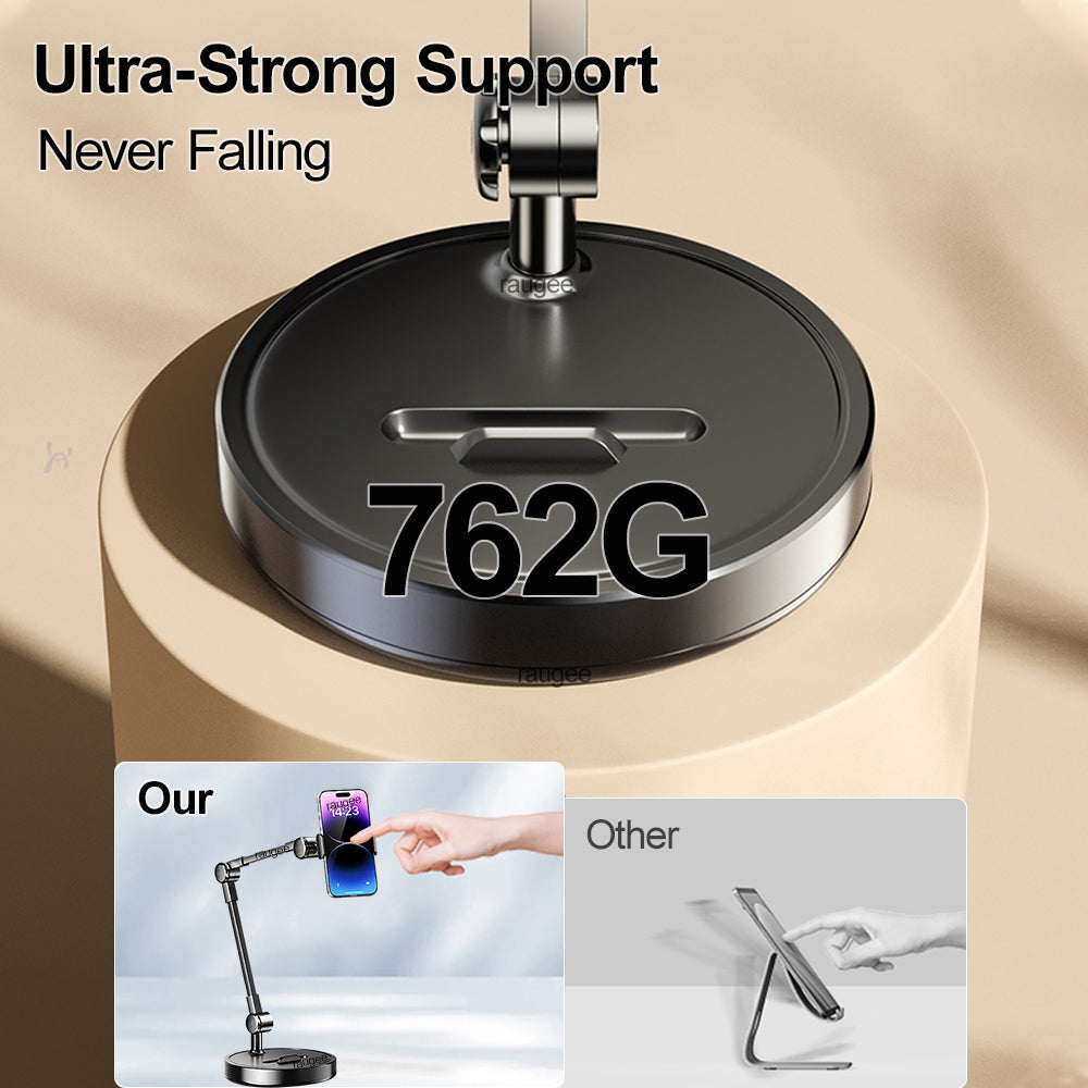 Portable Phone Holder Adjustable Folding Stand For Live Broadcast 3