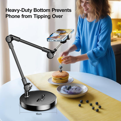 Portable Phone Holder Adjustable Folding Stand For Live Broadcast 4