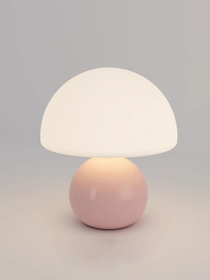 USB Socket Decorative Table Lamp Pink Orange Red Night Light For Room And Desk 2