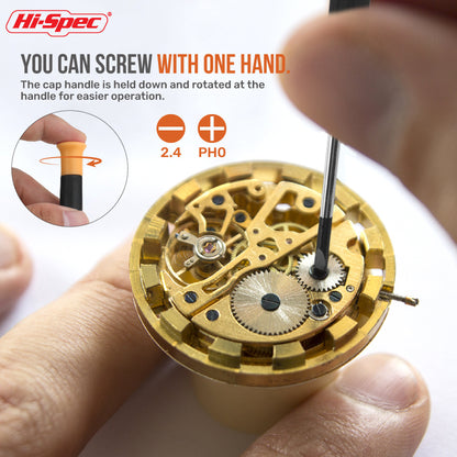 Compact Precision Screwdriver Set, DIY Hand Tool Kit for Home & Office, Household Repair Set