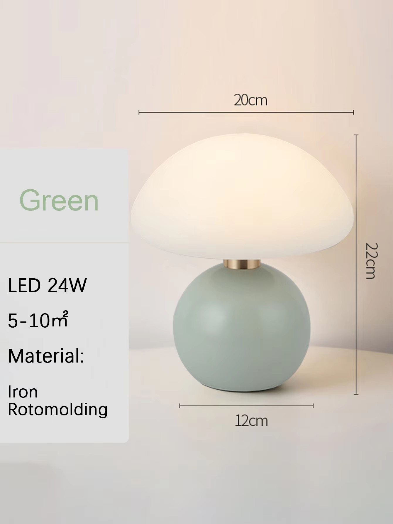 USB Socket Decorative Table Lamp Pink Orange Red Night Light For Room And Desk 8
