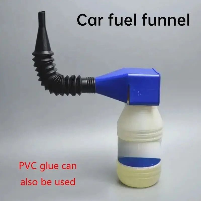 Plastic Oil Funnel For Cars And Motorcycles With Flexible Design 2